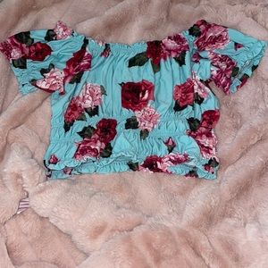 Floral Crop Top